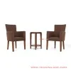 Set Kursi Teras seri Wilona Warna coklat