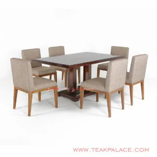 Meja Makan Set 6 orang Seri Tegal