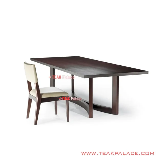 Meja Kantor Set Kursi Black Walnut Seri Nexus