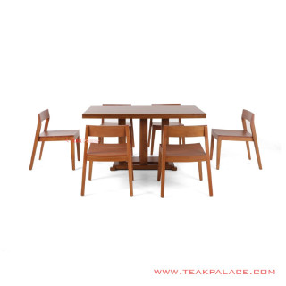 Set Meja Makan 6 Kursi Zagato Minimalis Set Meja Makan 6 Kursi Zagato Minimalis