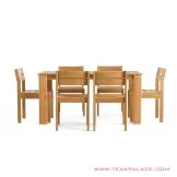 Kursi Meja Makan Set Mouila Minimalis Jati
