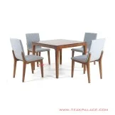 Kursi Makan Modern 4 Kursi Seri Japandi