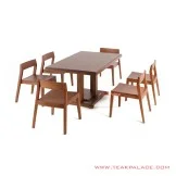 Set Meja Makan 6 Kursi Zagato Minimalis