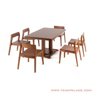 Set Meja Makan 6 Kursi Zagato Minimalis