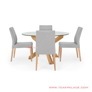 Meja Makan Set Seri Gauri 4 Seater Minimalis Meja Makan Set Seri Gauri 4 Seater Minimalis