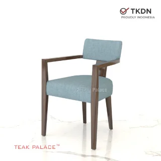 Armchair Kursi Makan Kayu Jati Minimalis Zenvo