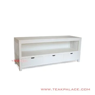 Bekasi Buffet TV Minimalis Jati Putih Bekasi Buffet TV Minimalis Jati Putih