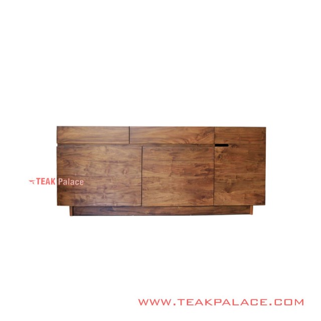 Buffet Jati Bandung Minimalis Salak Brown