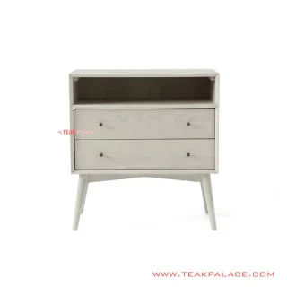 Buffet Minimalis 2 Laci Kayu Jati Putih Antik Seri Bafilo Buffet Minimalis 2 Laci Kayu Jati Putih Antik Seri Bafilo