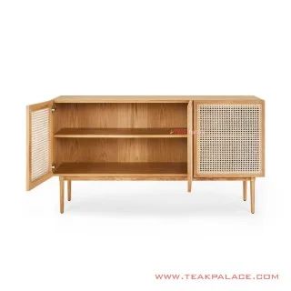 Buffet TV Minimalis Rotan Jati Zana