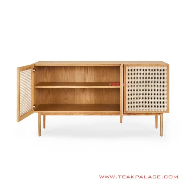 Buffet TV Minimalis Rotan Jati Zana Buffet TV Minimalis Rotan Jati Zana