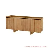 Buffet TV Jati Natural Minimalis Seri Rizky