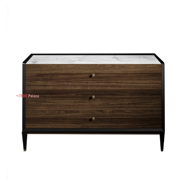 Buffet Minimalis Marmer Mewah Seri Miranda 3 Drawers Buffet Minimalis Marmer Mewah Seri Miranda 3 Drawers