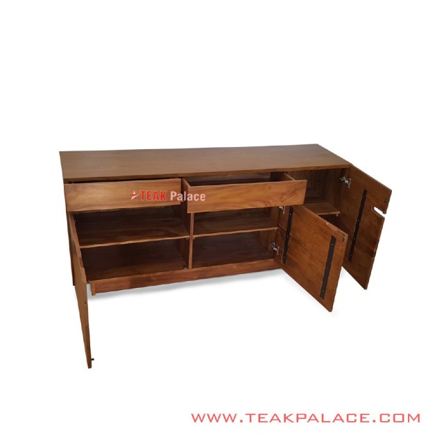 Buffet Jati Bandung Minimalis Salak Brown