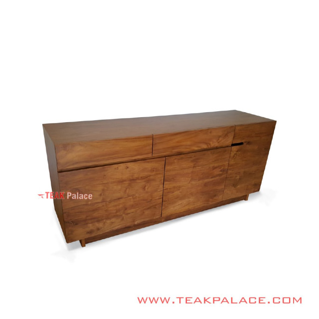 Buffet Jati Bandung Minimalis Salak Brown