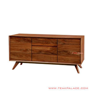 Buffet Minimalis Jati Seri Oties Salak Brown Buffet Minimalis Jati Seri Oties Salak Brown