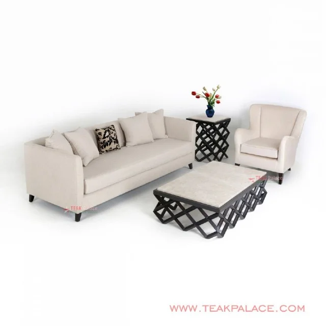 Sofa Minimalis Set 31 Set Accent Beludru Krem TKDN Sofa Minimalis Set 31 Set Accent Beludru Krem TKDN