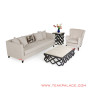 Sofa Minimalis Set 31 Set Accent Beludru Krem TKDN Sofa Minimalis Set 31 Set Accent Beludru Krem TKDN