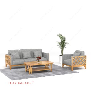 Kursi Santai Kayu Jati 31 Minimalis Warna Abu-Abu Seri Alvaro Kursi Santai Kayu Jati 31 Minimalis Warna Abu-Abu Seri Alvaro