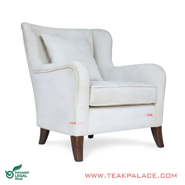Sofa Singe Seri Accent Warna Cloud TKDN