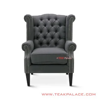 Sofa Single Chiko Minimalis Grey