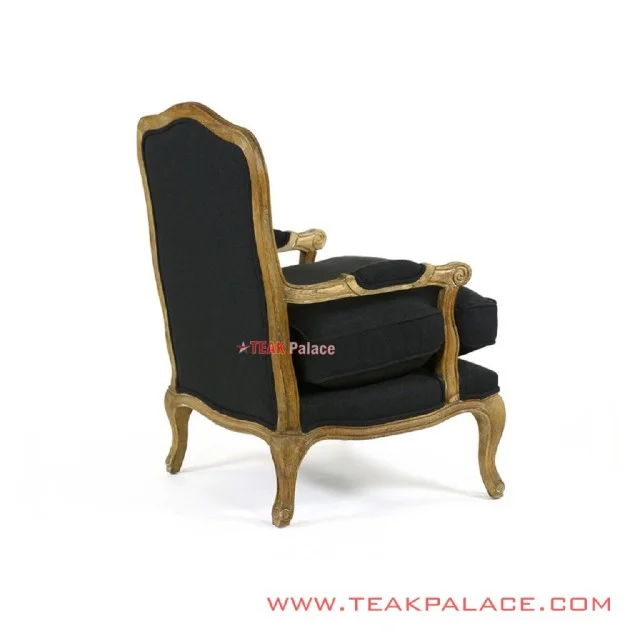 Sofa Tamu Seri Lasinta Hitam Jati Minimalis