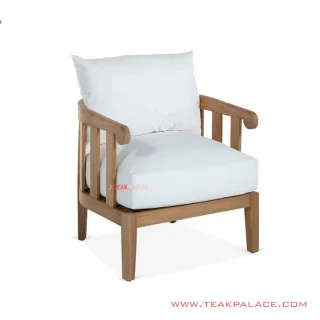 Kursi Sofa  Tamu Single Minimalis Jati Mongo