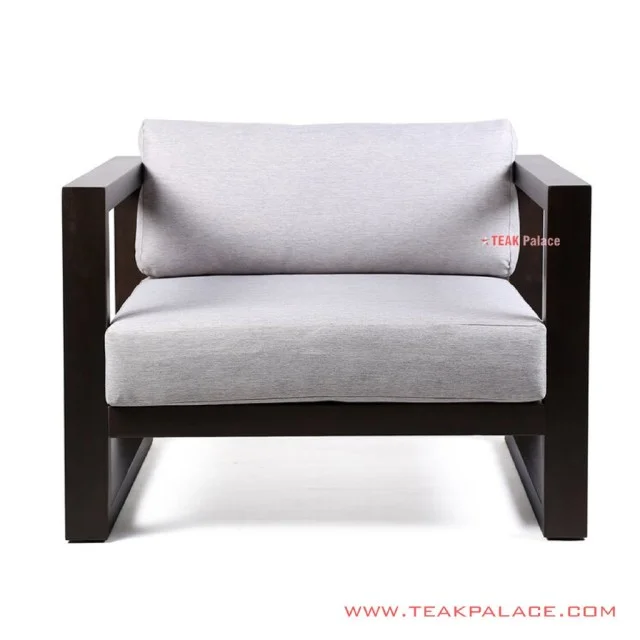 Sofa Single Kotak Minimalis Black Murah Sofa Single Kotak Minimalis Black Murah