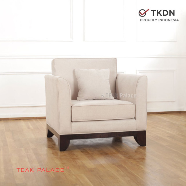 Sofa Warna Krem Seri Gisela Single Terbaru Sofa Warna Krem Seri Gisela Single Terbaru