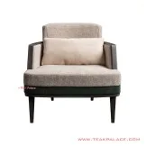 Sofa Single Zahara Minimalis Jati