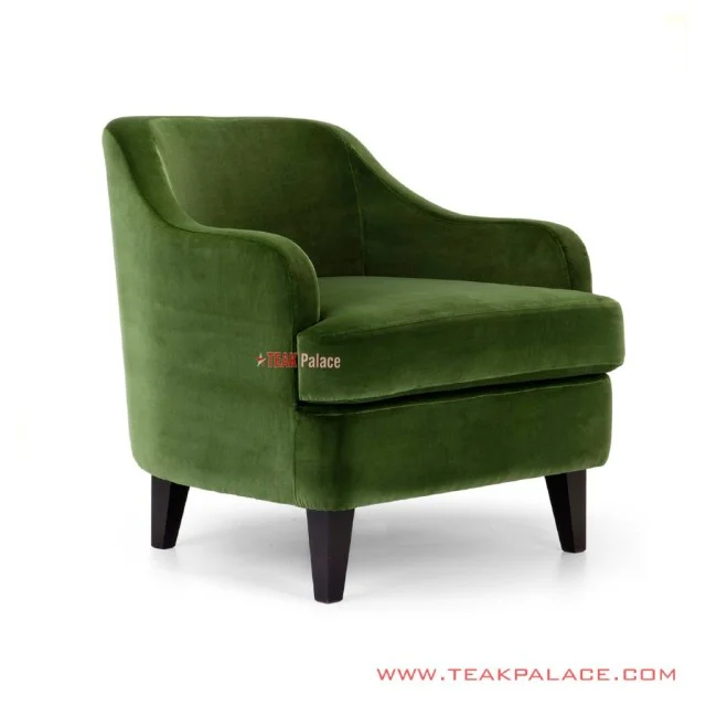 Samanta Jati Single Sofa Minimalis Revina Green Samanta Jati Single Sofa Minimalis Revina Green