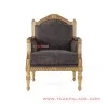 Kursi Sofa Armchair Jati Emas Rivoli Dolphin Seri Nanda