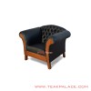 Sofa Single Klasik Kulit Oscar Black Harga Murah Sofa Single Klasik Kulit Oscar Black Harga Murah