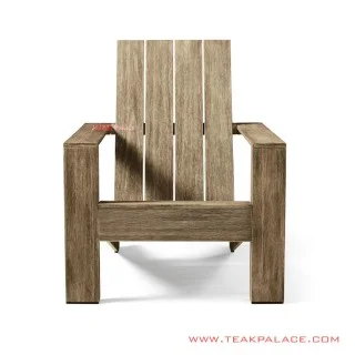 Kursi Taman Atrox Minimalis White Wash Rustic