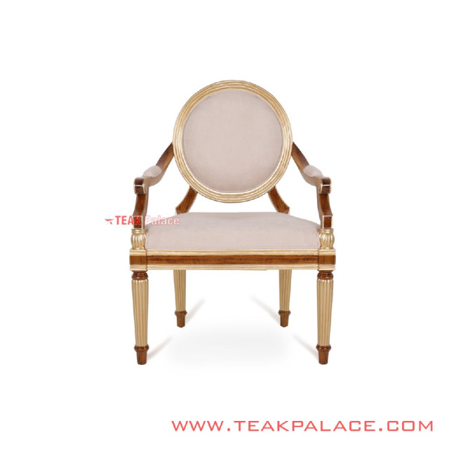 Kursi Jati Klasik Warna Emas Romeo Kursi Jati Klasik Warna Emas Romeo