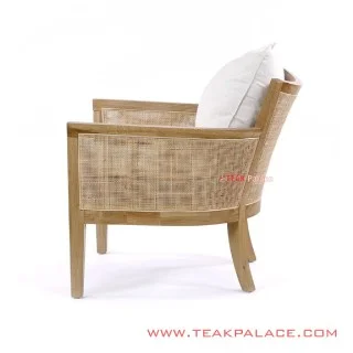 Sofa Tamu Rotan Ratana Natural Jati