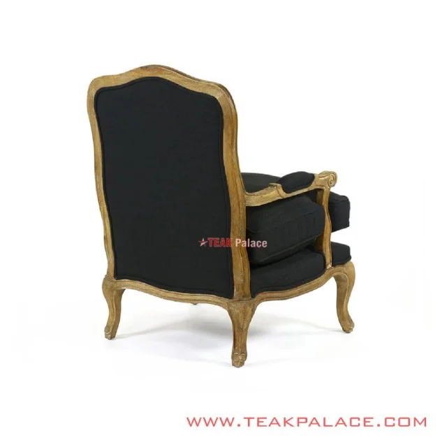 Sofa Tamu Seri Lasinta Hitam Jati Minimalis