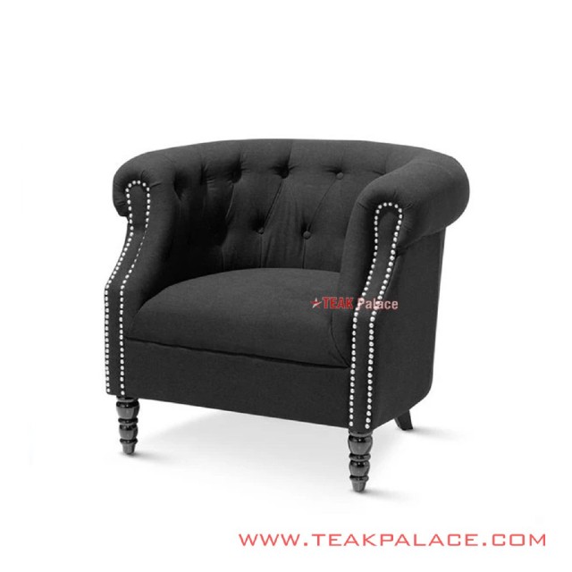 Sofa Tamu Jati Chester Hitam Sofa Tamu Jati Chester Hitam