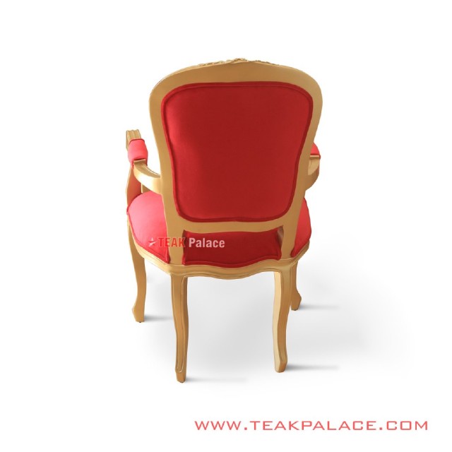 Kursi Tamu Klasik Emas Victorian Series