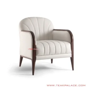 Sofa Jati Minimalis Seri Jihan Putih