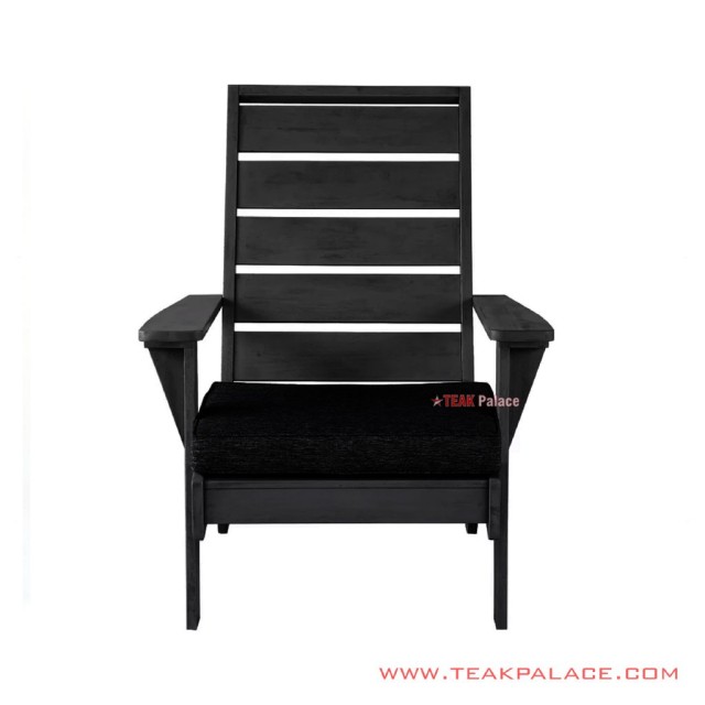 Kursi Teras With Cushion Black Minimalis Tarakan