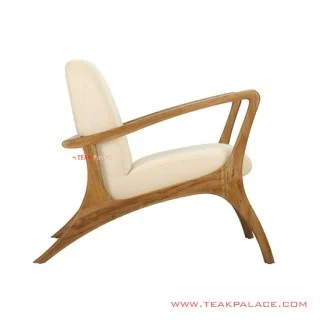 Kursi Teras Minimalis Salak Brown Leticia Jati