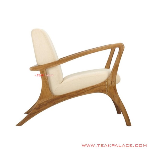 Kursi Teras Minimalis Salak Brown Leticia Jati