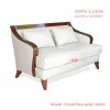 Sofa Jati 2 Dudukan Seri Lunia Minimalis Modern Sofa Jati 2 Dudukan Seri Lunia Minimalis Modern