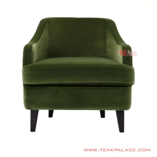 Samanta Jati Single Sofa Minimalis Revina Green