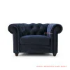 Sofa Tamu Single Rivoli Denim Seri Chester