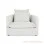 Sofa Single Minimalis Modern Mewah White Seri Friska