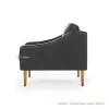Sofa Tamu Minimalis Seri Cortes Black