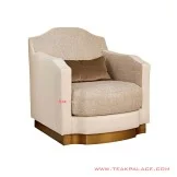 Kursi Sofa Jati Oscar Ivory Lenny Minimalis