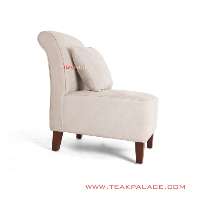 Kursi Minimalis Single Rivoli linen Seri Amanda